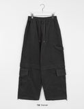 [unisex] Nanaki string banding carpender parachute cargo pants