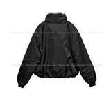 Modin high-neck fur jumper