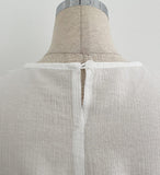 Illien Round Cross Wrap Blouse