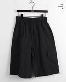 Kanky Nylon Cargo Banding Bermuda Shorts Short Pants