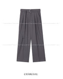 Rings Belted Wide Slacks
