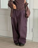 VOLUME TWO-TUCK PANTS
