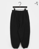 [3-step brushed] Shunu wide training jogger pants