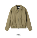 Posie Washed Cotton Blouson Jacket