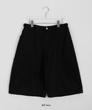 [unisex] Tiradi Carpender Banding Bijo Bermuda Washing Cotton Pants