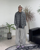 Bains Oxford Curved Pants