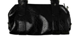 Cuba Stud Buckle Leather Shoulder Bag