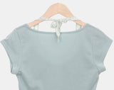 Reya Halter Short Sleeve T-shirt