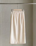 Daver Banding H-Line Long Skirt