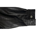 Once Leather Blouson Jacket