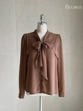 Hollin Tie Blouse