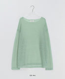 [unisex] Kelpid Summer Net See-through Knit