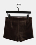 Holon velvet shorts short pants
