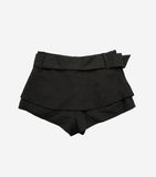 Overlay Flap Skirt Pants