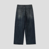 Katra Semi-Wide Denim Pants