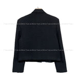 Lambus crop tweed jacket