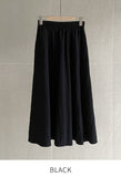 [Hairband Set] Macy Collar Wrap Shirt Banding Long Skirt Set