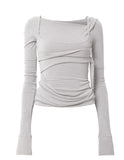 Layered Bustier Long Sleeve