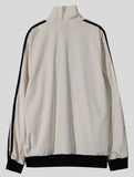Spell velour color matching track jersey