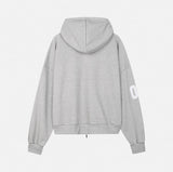 DEET Horse Numbering Two-Way Hood Zip-Up