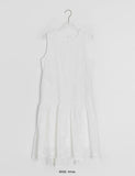 Namo Embroidered Sleeveless Long One Piece