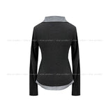 Reet Drape Layered Shirt