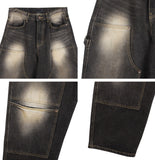 Kenin Washing Carpenter Denim Pants