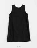 Phyllen Back Pleats Layered Sleeveless One Piece