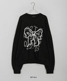 Hynard Ribbon Printed Sweatshirt