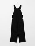 Paldi cotton suspender pants