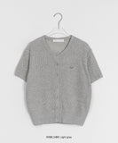 Kitel Linen Round Short Sleeve Cardigan