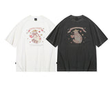 Cats Ribbon Short Sleeve Tee