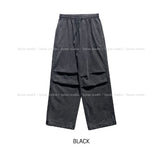 Detro denim wide track pants