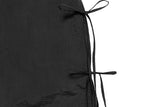 Chika strap nylon long skirt