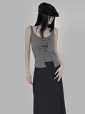 Layered Twist Halter Sleeveless