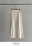 Diane Banding Flared Long Skirt
