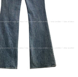 Eni slim half-low bootcut pants