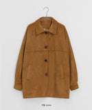 Mofila Suede Collar Over Jacket