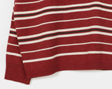 Booz Stripe Collar Overfit Knit