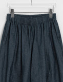 [BAONHAUS] Tontoni Banding Cut Denim Balloon Wide Pants
