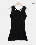 Hookin Stud Halterneck Sleeveless