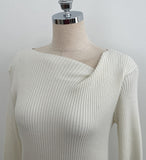 Luna Diagonal Unbalance Rib Knit (Strap Set)