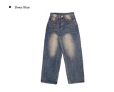 [A/M] Sant Washing Wide Denim Pants