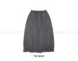 BLOOM CURVE FRILL SKIRT