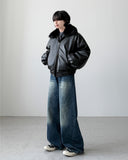 Cledor Balloon Leather Jumper