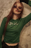 Glitter LOGO longsleeves