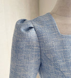 Clary Tweed Puff H-Line One Piece