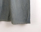 Hotty Vintage Wash Summer Denim Maxi Long Skirt