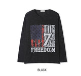 Frame Vintage Print Long Sleeve T-shirt