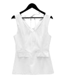 Meg V-neck Blouse